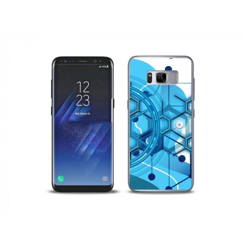 Gél tok mmCase Samsung Galaxy S8 Plus készülékhez - absztrakt minta 2