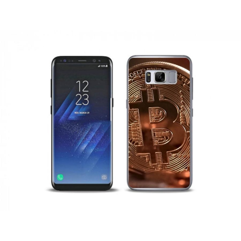 Gél tok mmCase a Samsung Galaxy S8 Plus készülékhez - bitcoin