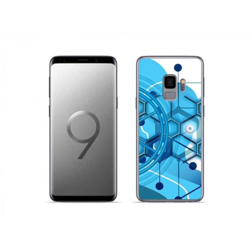 Gél tok mmCase Samsung Galaxy S9 készülékhez - absztrakt minta 2