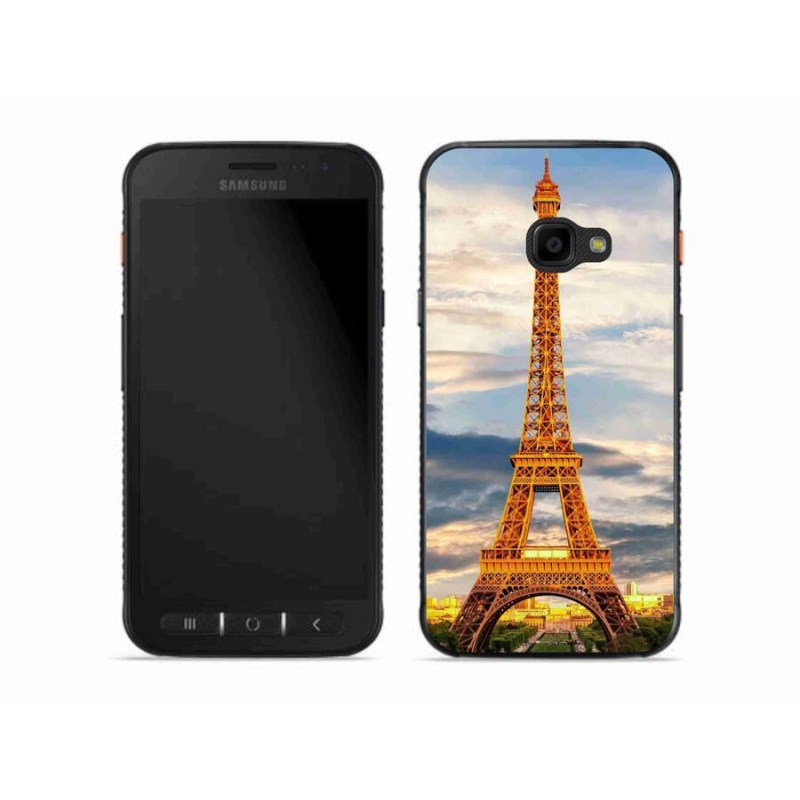 Gél tok mmCase a Samsung Galaxy Xcover 4S készülékhez - eiffel torony 3