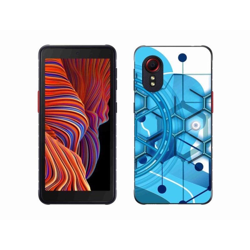 Gél tok mmCase Samsung Galaxy Xcover 5 készülékhez - absztrakt minta 2