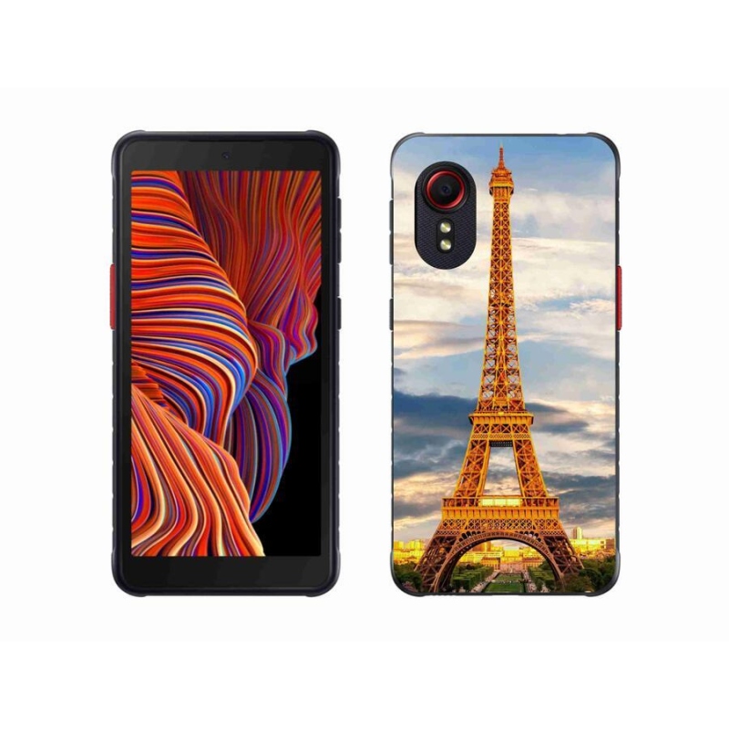 Gél tok mmCase a Samsung Galaxy Xcover 5 készülékhez - eiffel torony 3