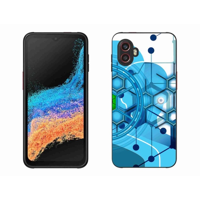 Gél tok mmCase a Samsung Galaxy Xcover 6 Pro készülékhez - absztrakt minta 2