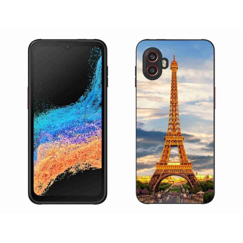 Gél tok mmCase a Samsung Galaxy Xcover 6 Pro készülékhez - eiffel torony 3