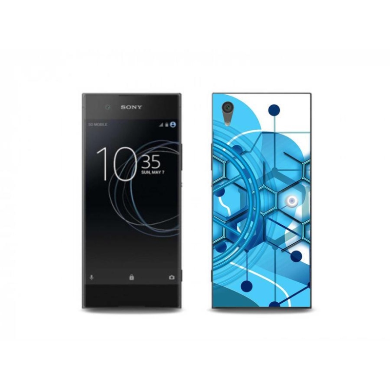 Gél tok mmCase a Sony Xperia XA1 Plus készülékhez - absztrakt minta 2