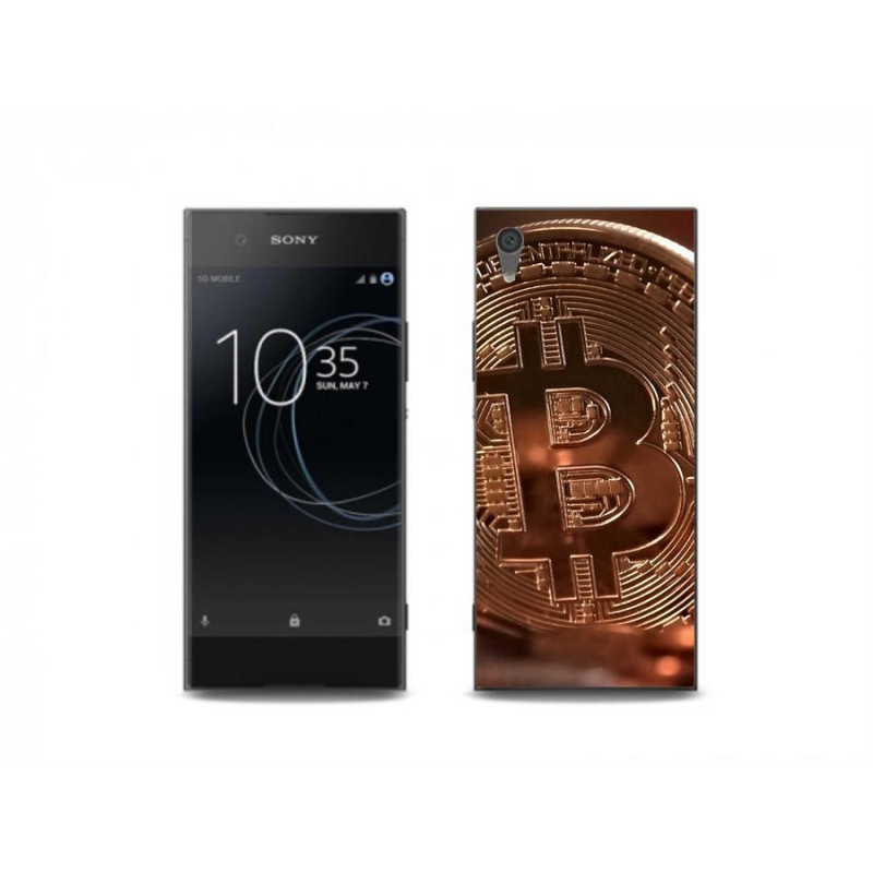 Gél tok mmCase a Sony Xperia XA1 Plus készülékhez - bitcoin