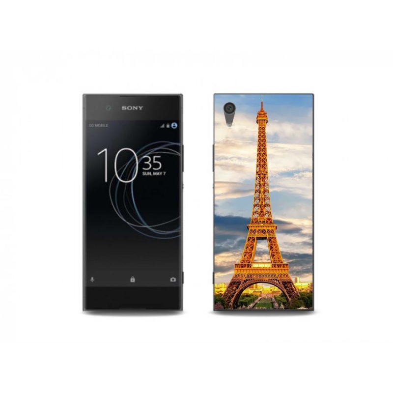 Gél tok mmCase a Sony Xperia XA1 Plus készülékhez - eiffel torony 3