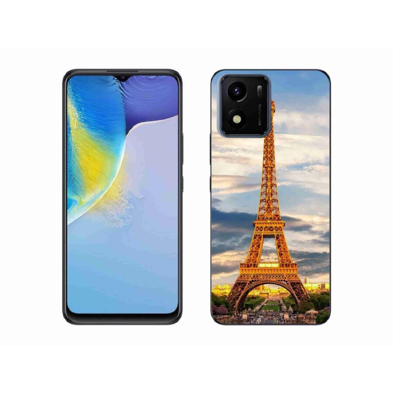 Gél tok mmCase a Vivo Y01-hez - eiffel torony 3