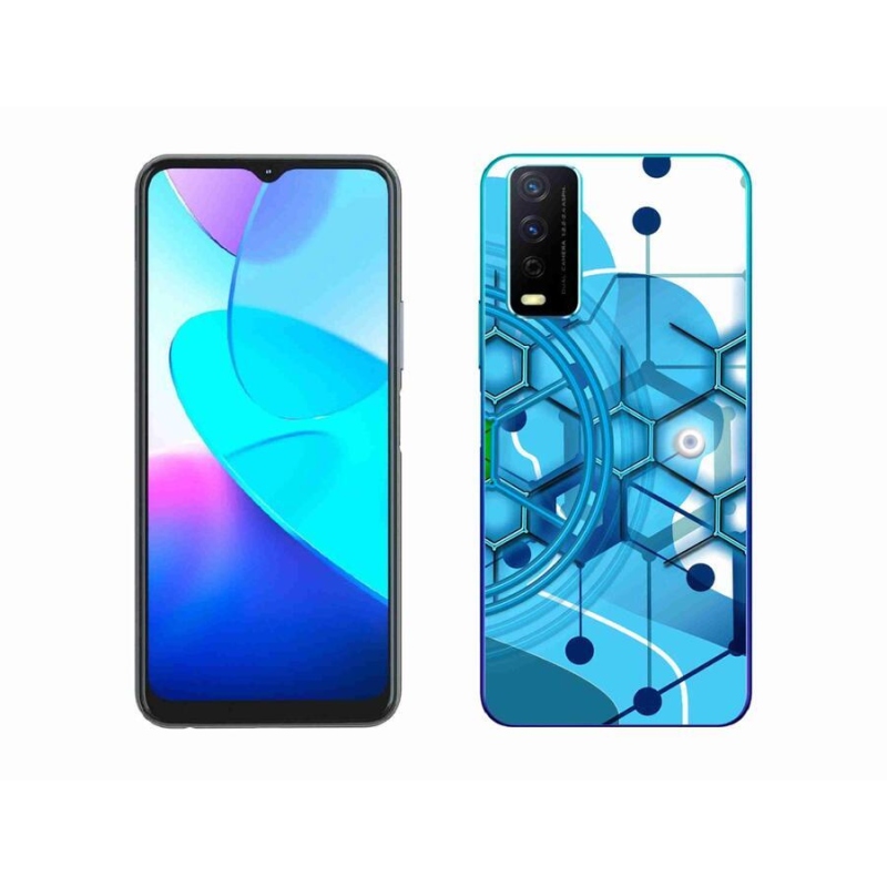 Gél tok mmCase a Vivo Y11s/Y20s készülékhez - absztrakt minta 2