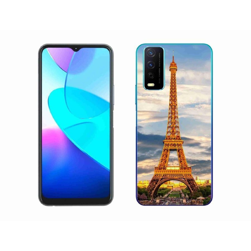 Gél tok mmCase a Vivo Y11s/Y20s készülékhez - eiffel torony 3