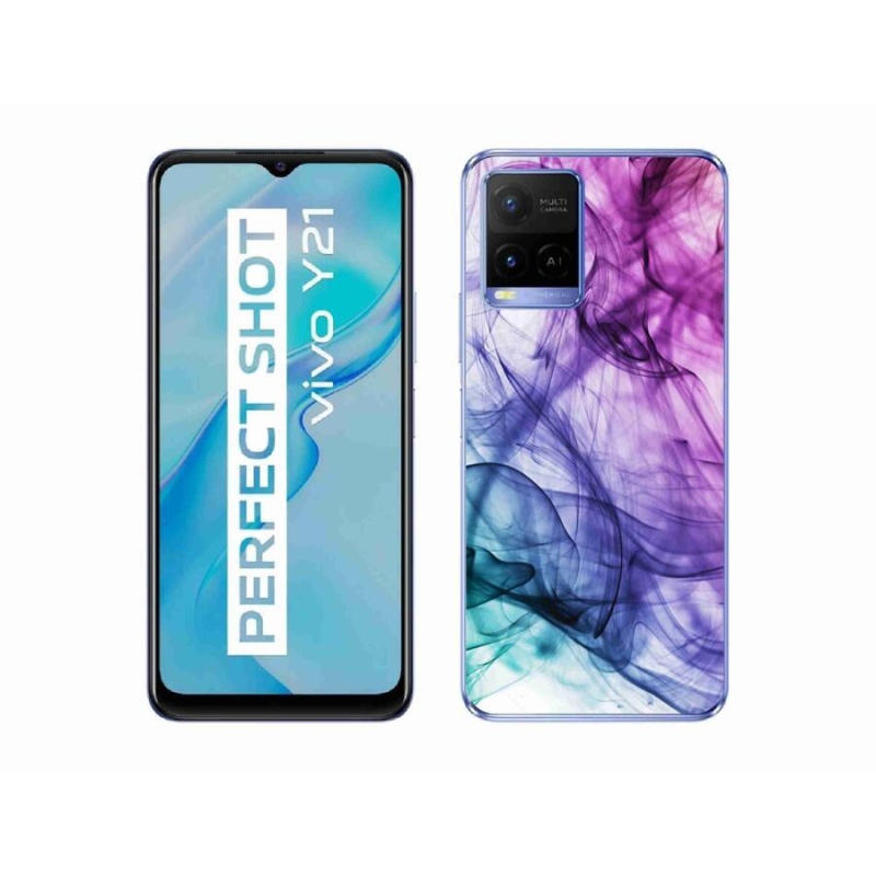 Gél tok mmCase a Vivo Y21/Y21s/Y33s készülékhez - absztrakt minta