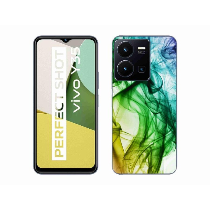 Gél tok mmCase a Vivo Y35 készülékhez - absztrakt minta 3