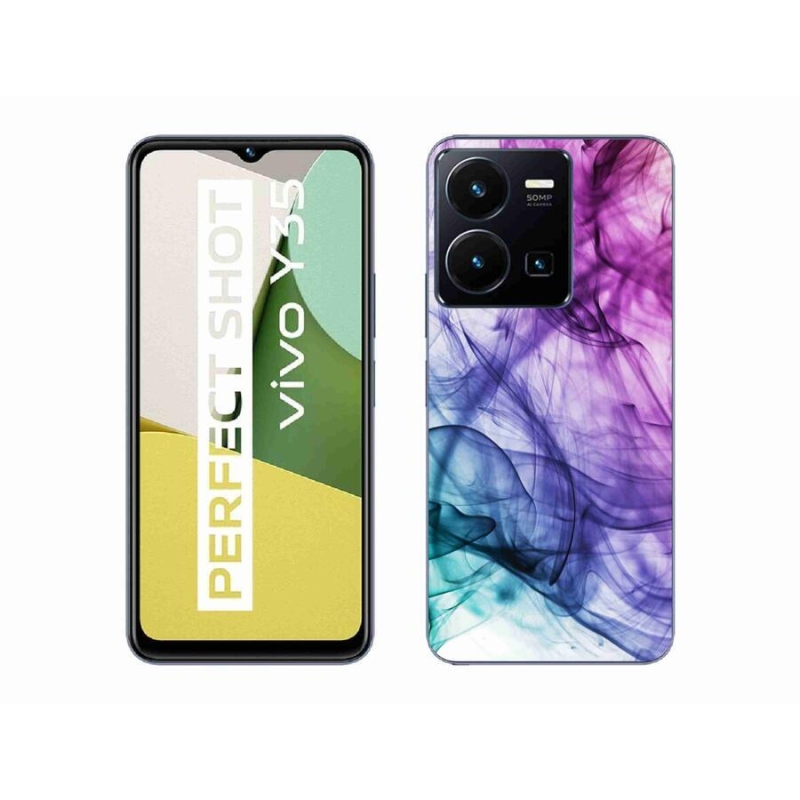 Gél tok mmCase a Vivo Y35 készülékhez - absztrakt minta
