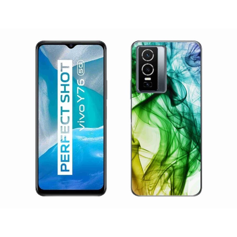 Gél tok mmCase a Vivo Y76 5G készülékhez - absztrakt minta 3
