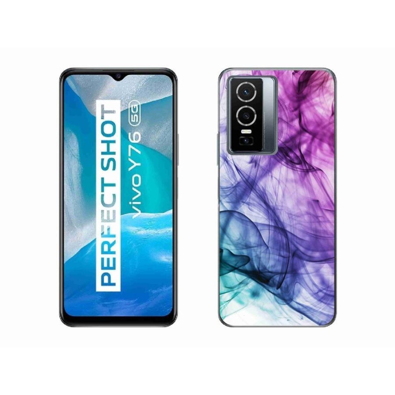 Gél tok mmCase a Vivo Y76 5G készülékhez - absztrakt minta
