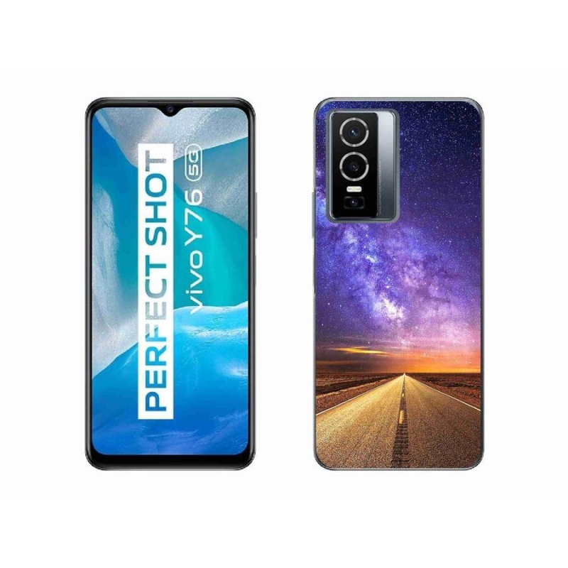 Gél tok mmCase a Vivo Y76 5G számára - Amerikai út