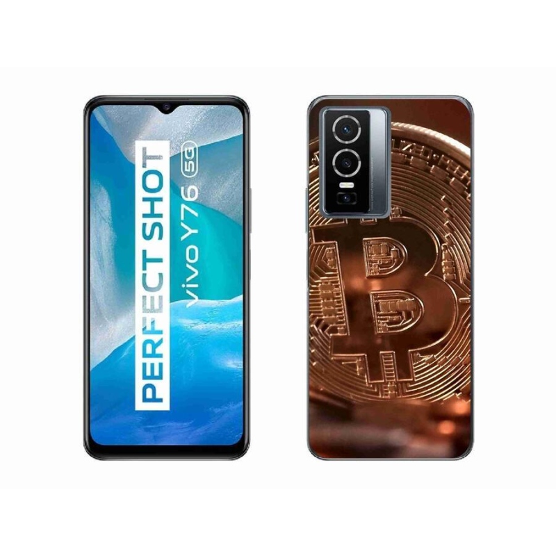 Gél tok mmCase a Vivo Y76 5G számára - bitcoin