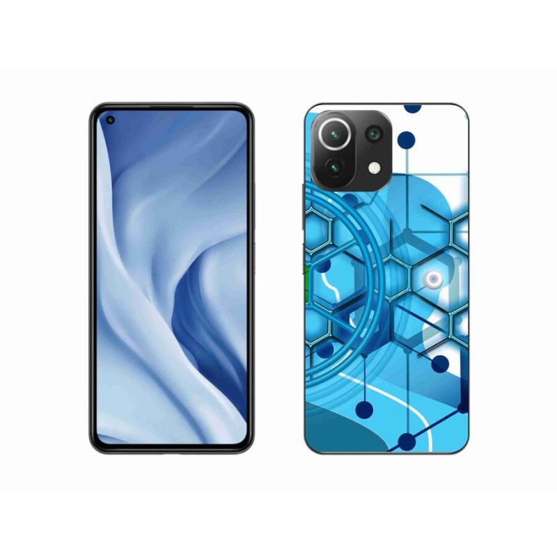 Gél tok mmCase a Xiaomi 11 Lite 5G NE számára - absztrakt minta 2