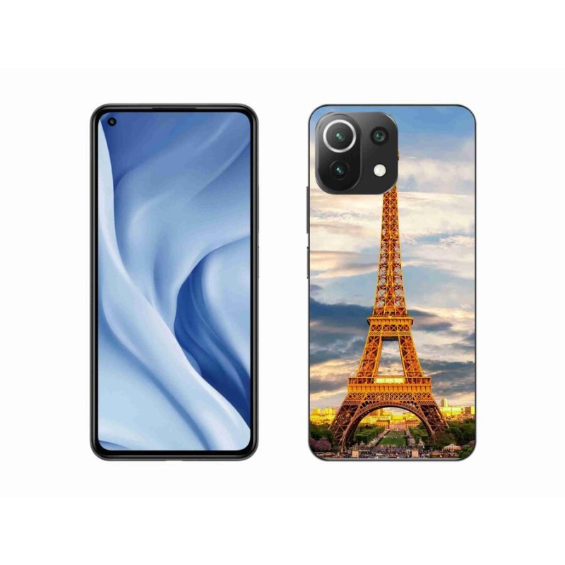 Gél tok mmCase a Xiaomi 11 Lite 5G NE számára - eiffel-torony 3