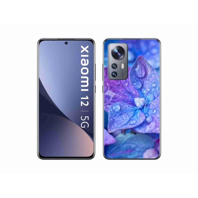 Gél tok mmCase a Xiaomi 12-hez - lila virág