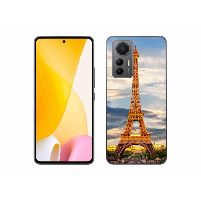 Gél tok mmCase a Xiaomi 12 Lite-hoz - eiffel torony 3