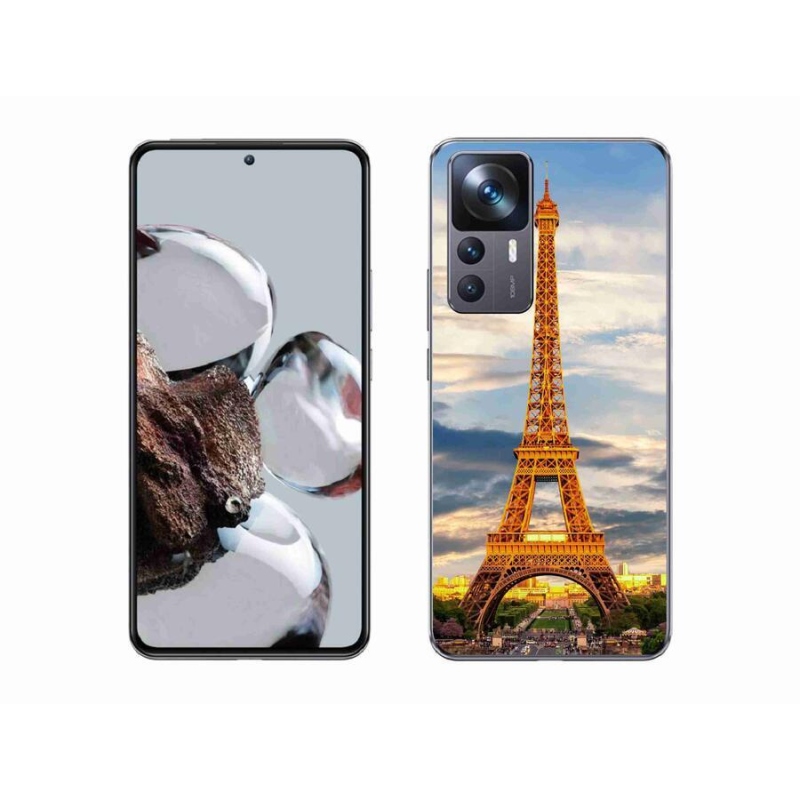 Gél tok mmCase a Xiaomi 12T-hez - eiffel torony 3