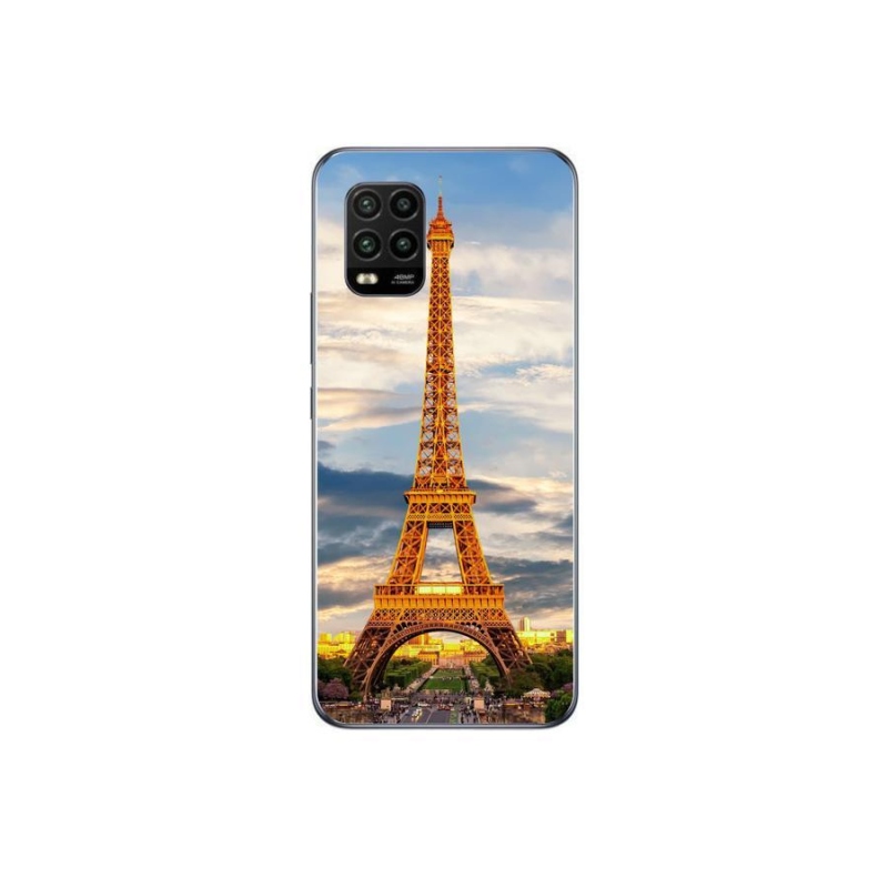 Gél tok mmCase a Xiaomi Mi 10 Lite készülékhez - eiffel torony 3