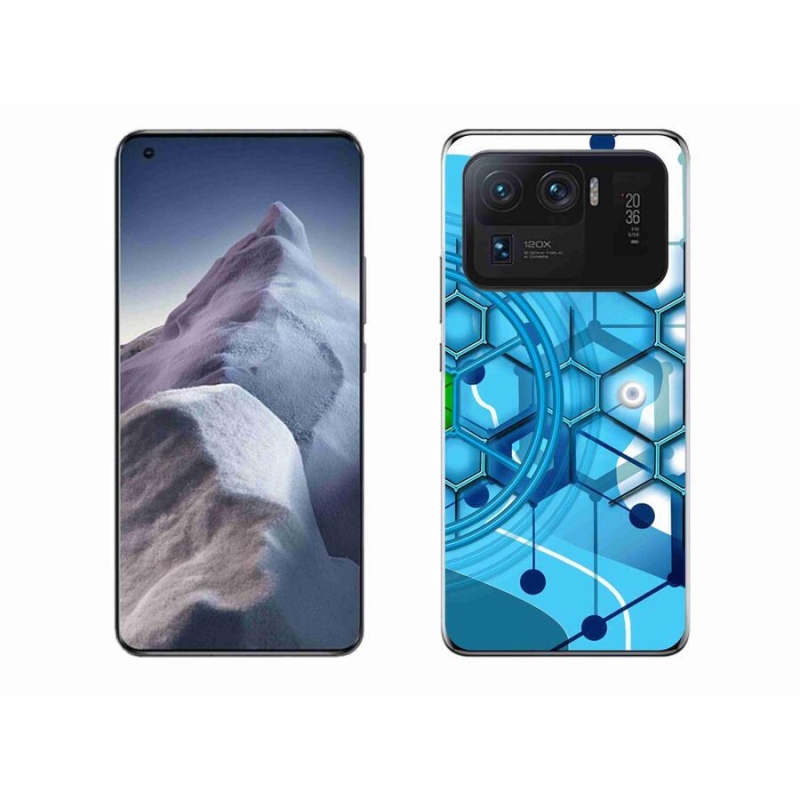 Gél tok mmCase a Xiaomi Mi 11 Ultra számára - absztrakt minta 2