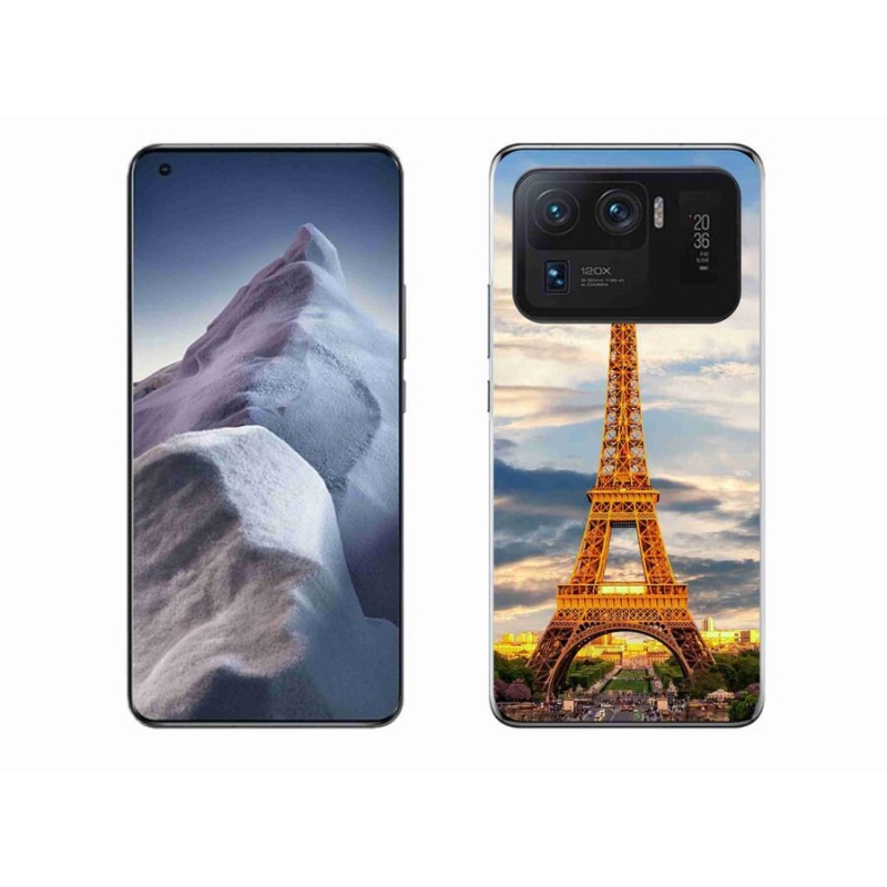 Gél tok mmCase a Xiaomi Mi 11 Ultra számára - eiffel torony 3