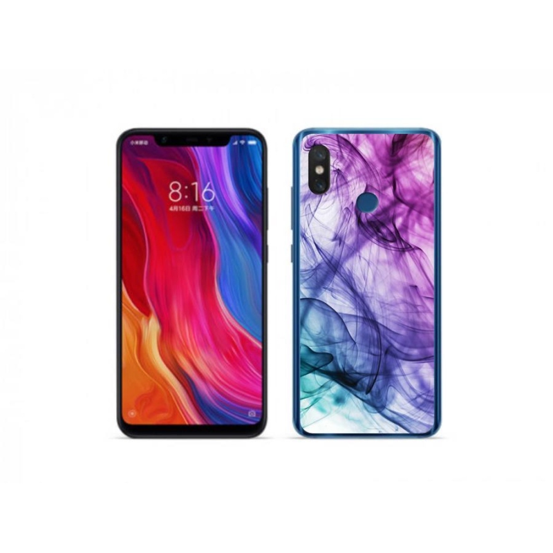 Gél tok mmCase a Xiaomi Mi 8-hoz - absztrakt minta