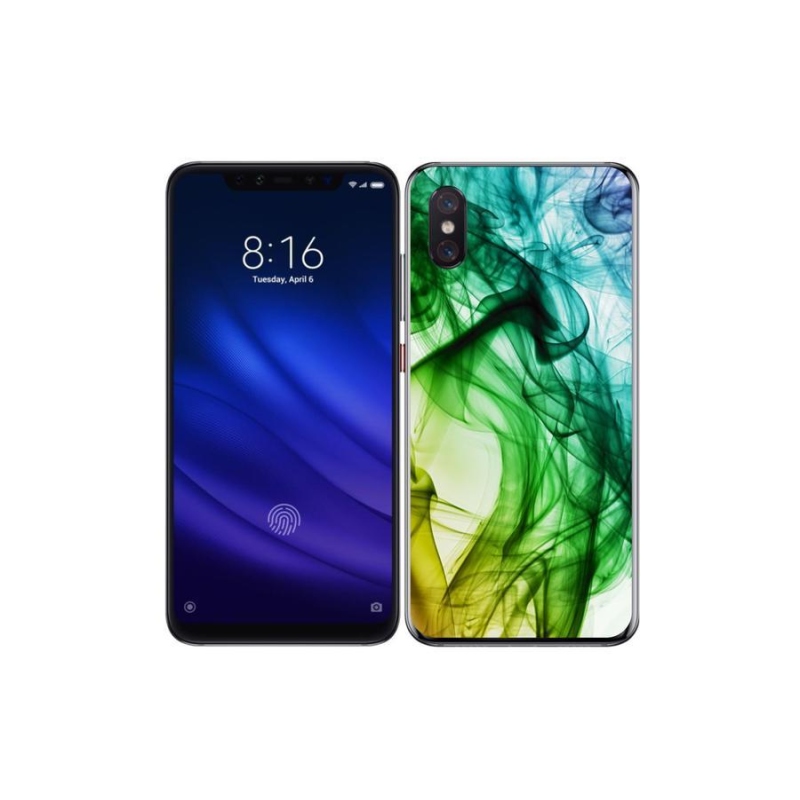 Gél tok mmCase a Xiaomi Mi 8 Pro készülékhez - absztrakt minta 3