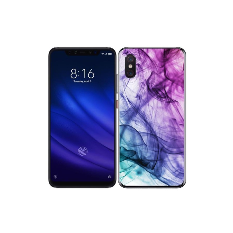 Gél tok mmCase a Xiaomi Mi 8 Pro készülékhez - absztrakt minta