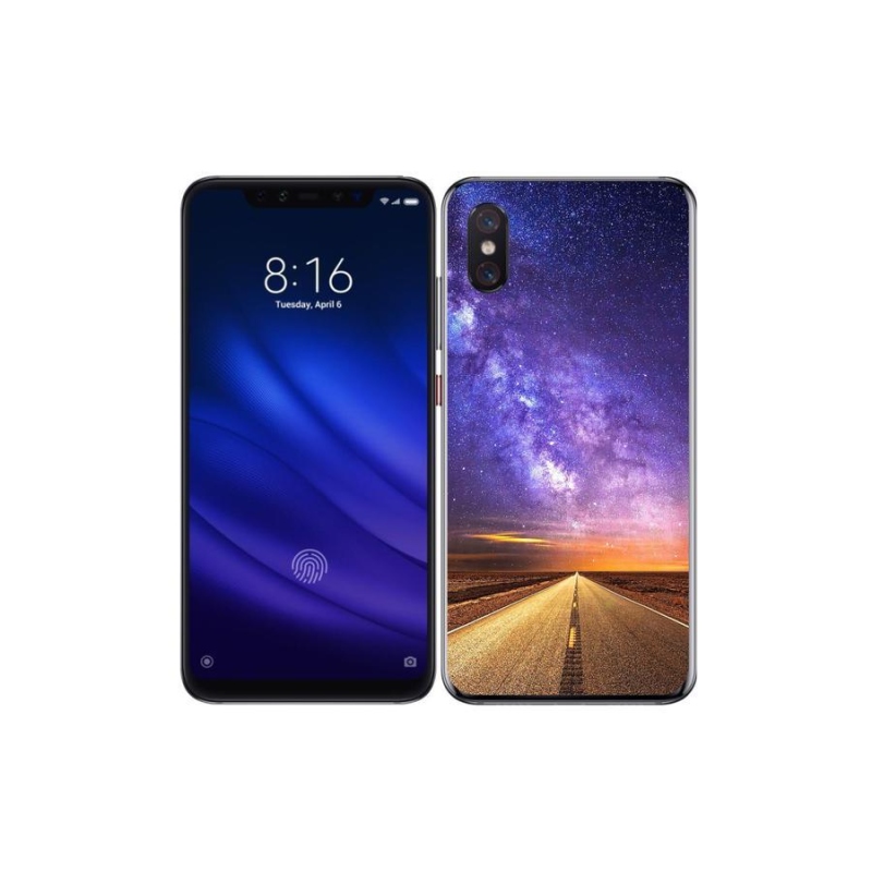 Gél tok mmCase a Xiaomi Mi 8 Pro számára - Amerikai út