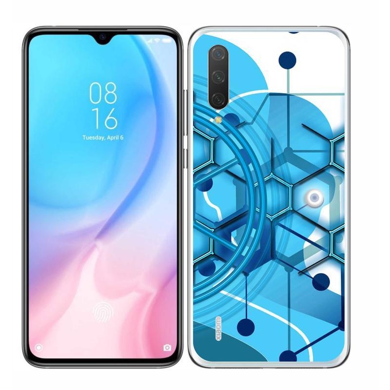 Gél tok mmCase a Xiaomi Mi 9 Lite készülékhez - absztrakt minta 2