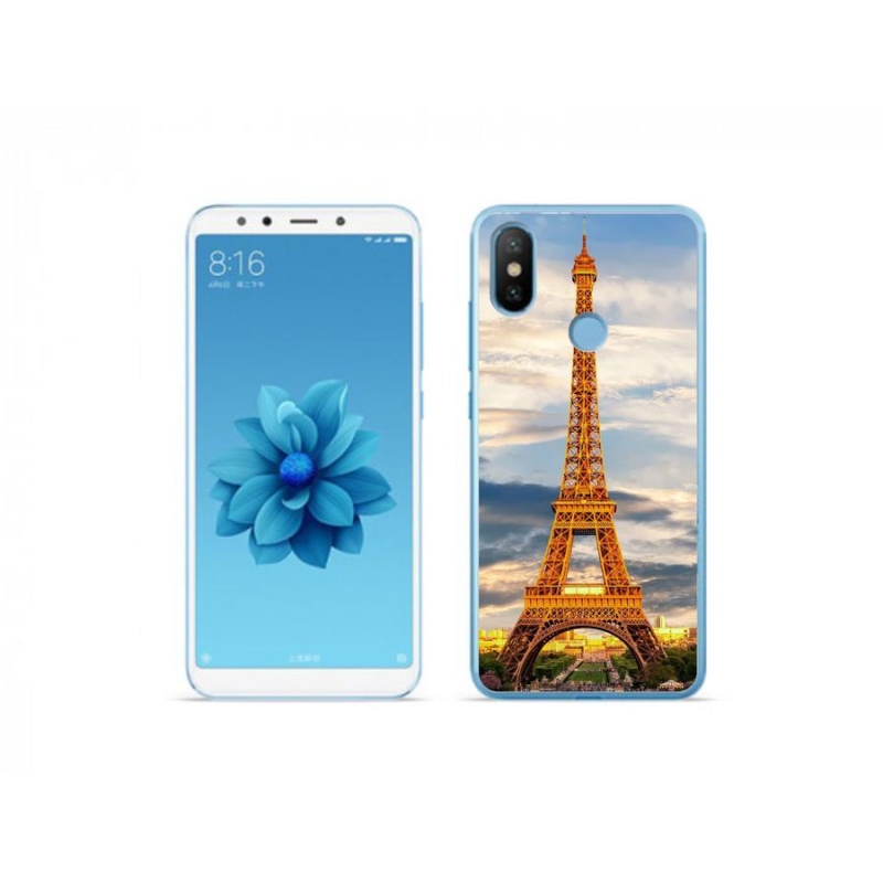 Gél tok mmCase a Xiaomi Mi A2-hez - eiffel torony 3