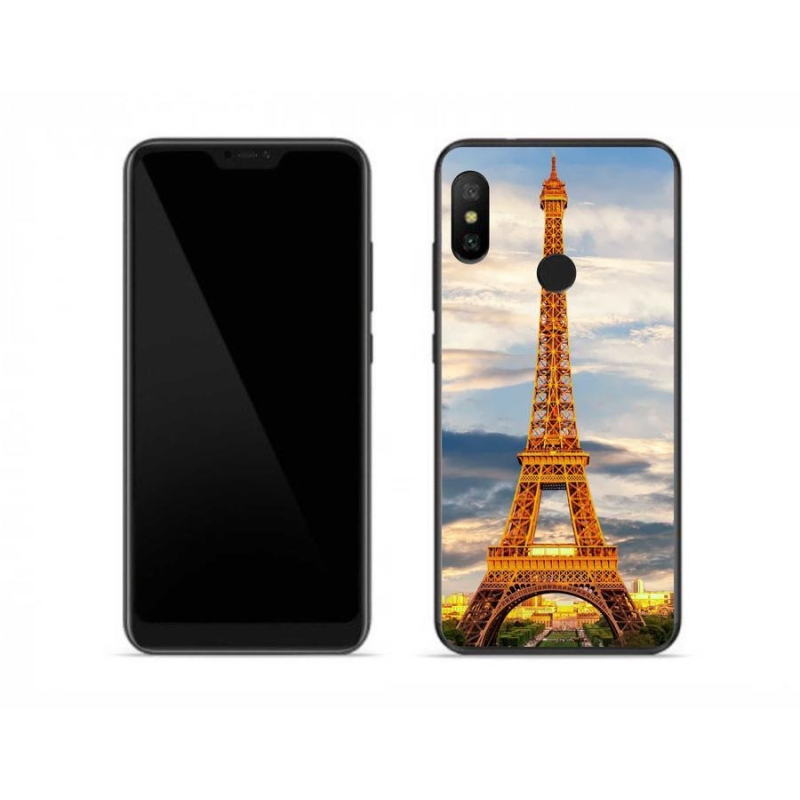 Gél tok mmCase a Xiaomi Mi A2 Lite készülékhez - eiffel torony 3