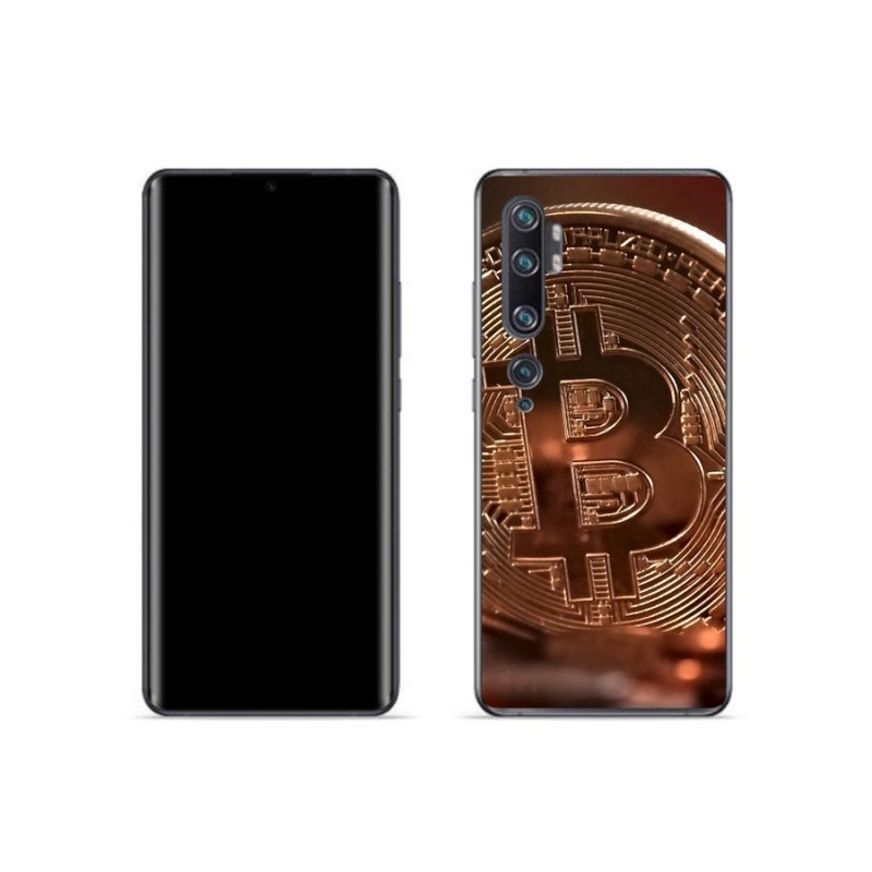 Gél tok mmCase a Xiaomi Mi Note 10 számára - bitcoin