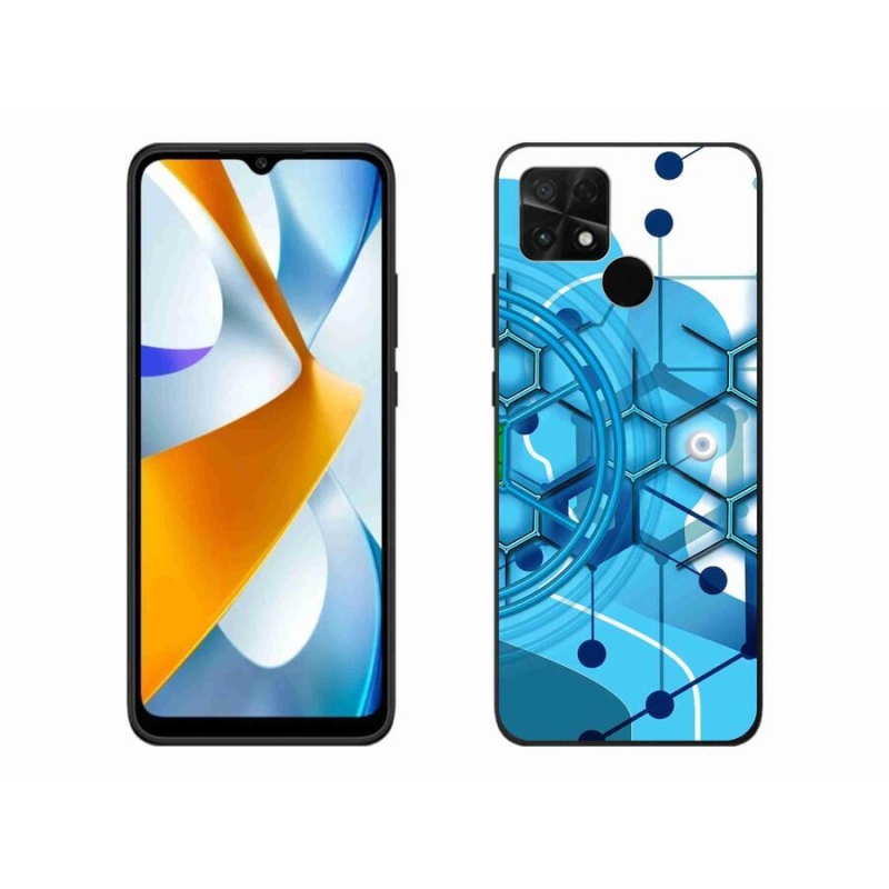 Gél tok mmCase a Xiaomi Poco C40 készülékhez - absztrakt minta 2