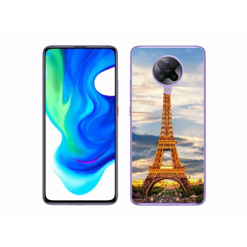Gél tok mmCase a Xiaomi Poco F2 Pro számára - eiffel torony 3