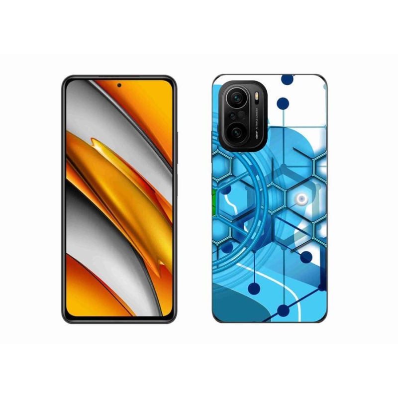 Gél tok mmCase a Xiaomi Poco F3-hoz - absztrakt minta 2