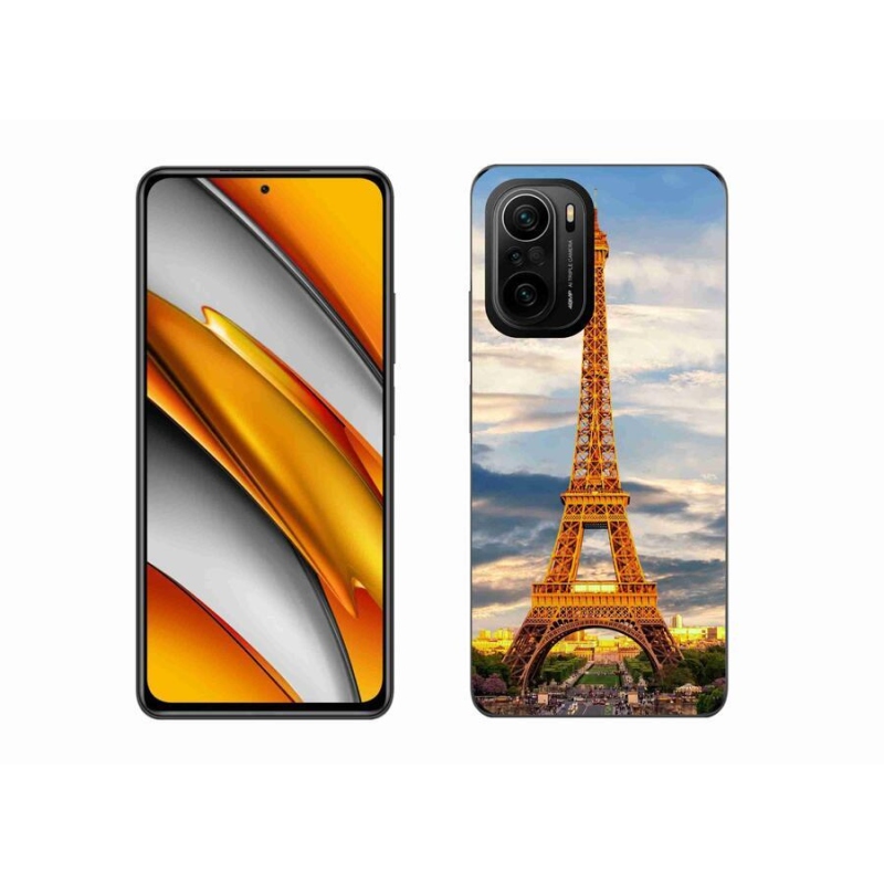 Gél tok mmCase a Xiaomi Poco F3-hoz - eiffel torony 3