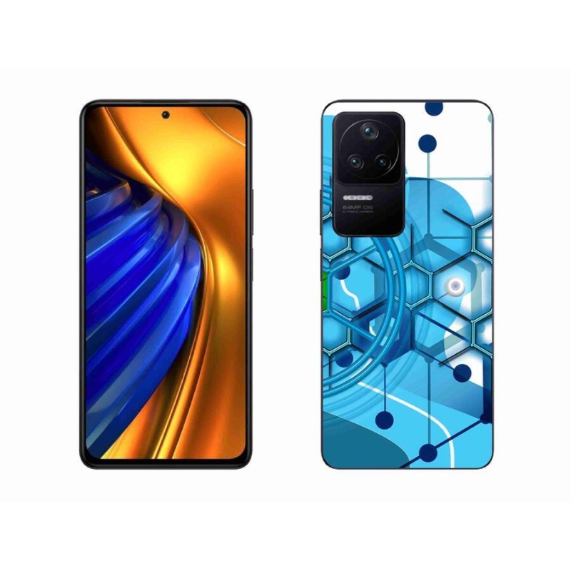 Gél tok mmCase a Xiaomi Poco F4 készülékhez - absztrakt minta 2