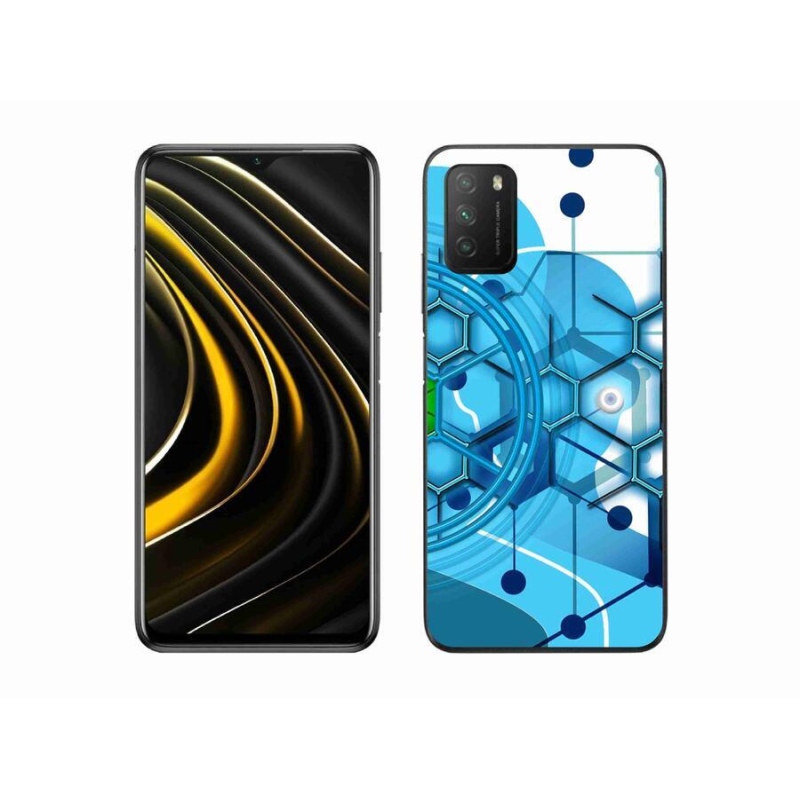 Gél tok mmCase a Xiaomi Poco M3-hoz - absztrakt minta 2