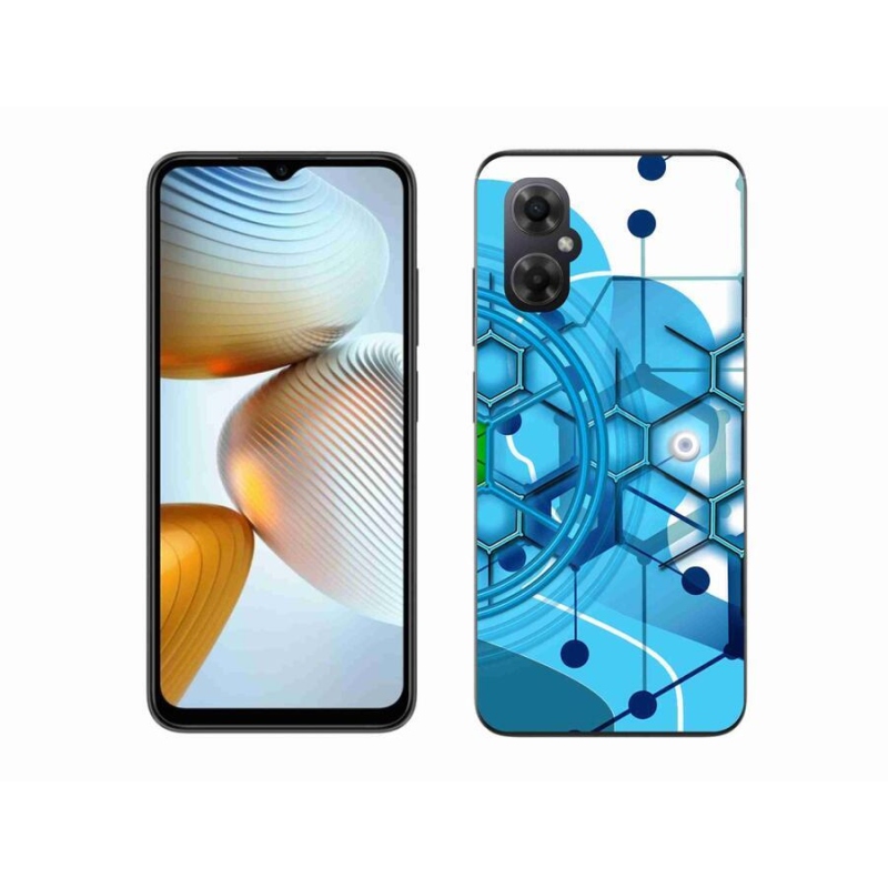 Gél tok mmCase a Xiaomi Poco M4 5G-hez - absztrakt minta 2