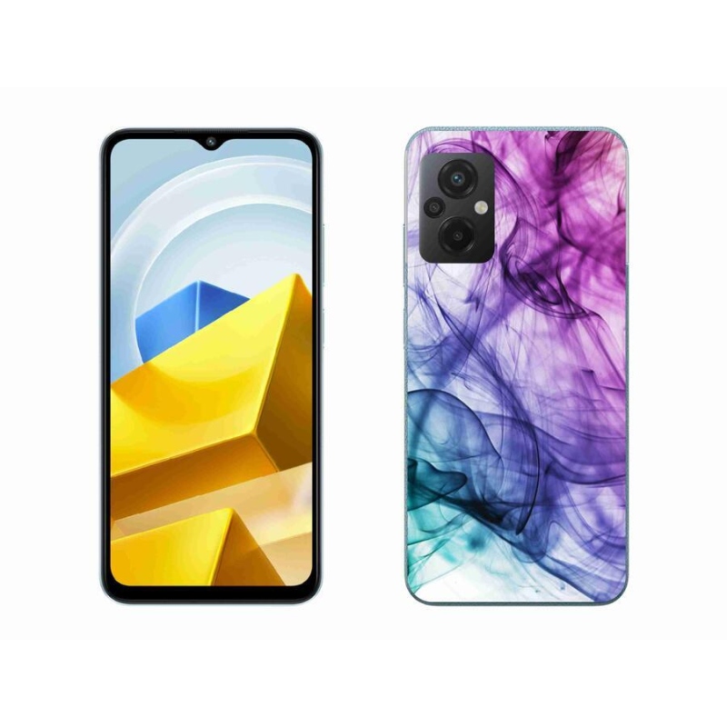 Gél tok mmCase a Xiaomi Poco M5 4G készülékhez - absztrakt minta