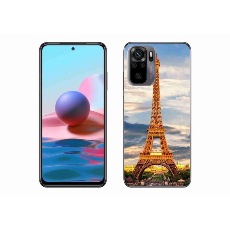 Gél tok mmCase a Xiaomi Poco M5s készülékhez - eiffel torony 3