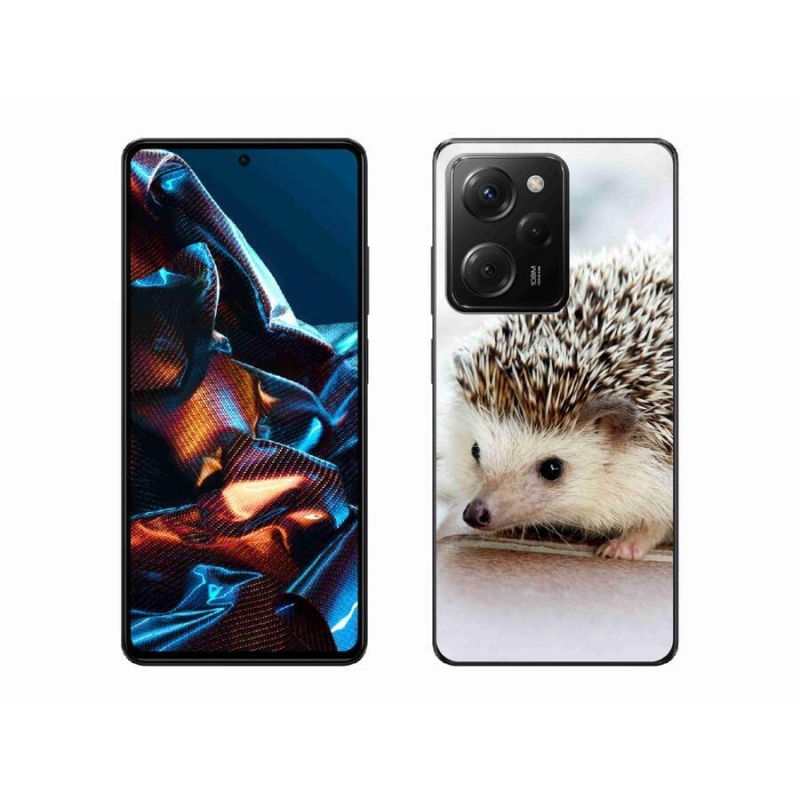 Gél tok mmCase a Xiaomi Poco X5 Pro 5G számára - süni