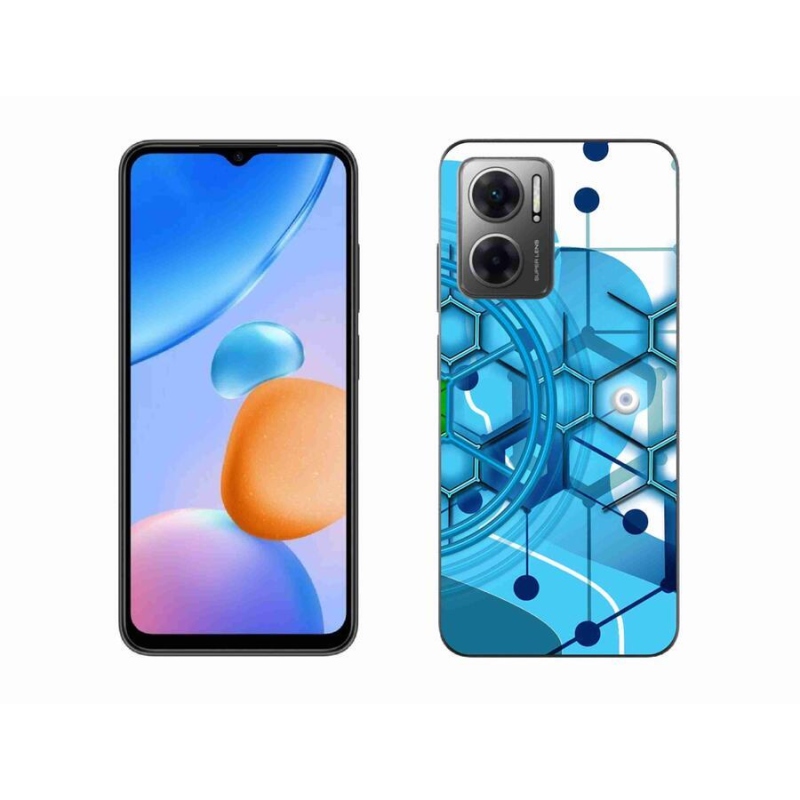 Gél tok mmCase a Xiaomi Redmi 10 5G-hez - absztrakt minta 2