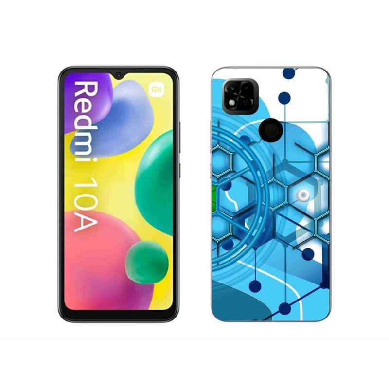 Gél tok mmCase a Xiaomi Redmi 10A számára - absztrakt minta 2