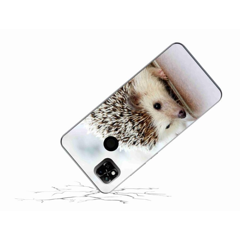 Gél tok mmCase a Xiaomi Redmi 10A számára - süni